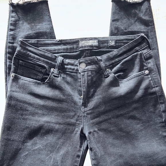 Lucky Brand Denim - Lucky Brand Women's black skinny ankle jeans